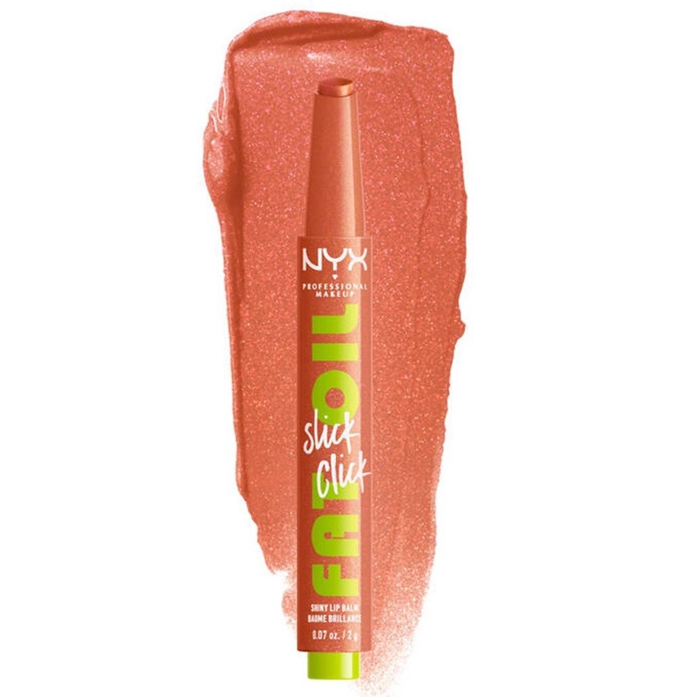 NYX Oil Slick Click Fat Oil Lip Balm — Hits Different